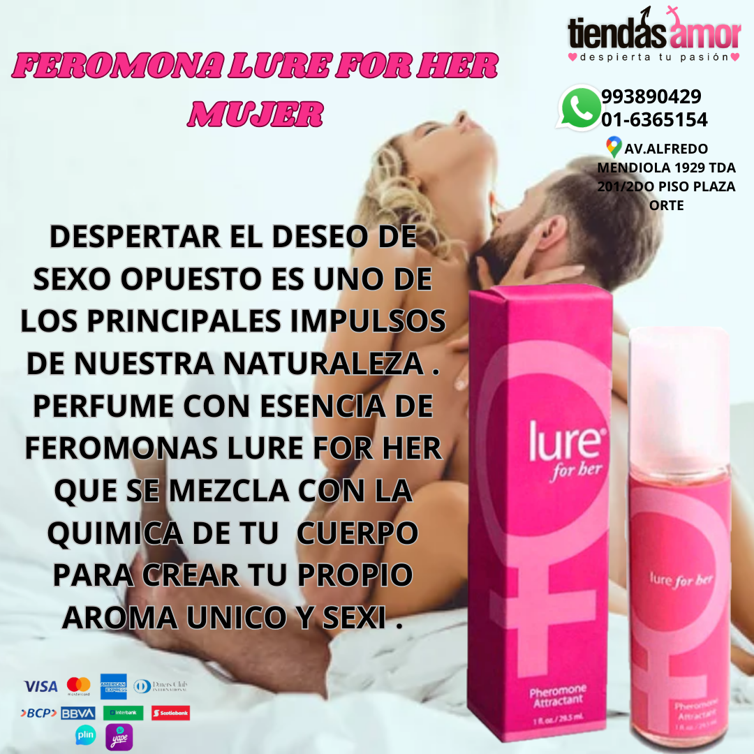 FEROMONA LURE FOR HER MUJER